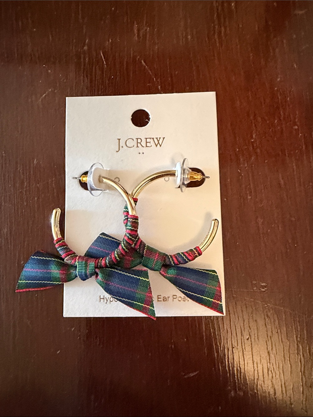 NWT j crew earrings. Festive